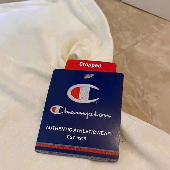 Women’s Champion Cropped Camo Logo Tee - Picture 3 of 5